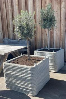 Pflanztopf "Shania" eckig