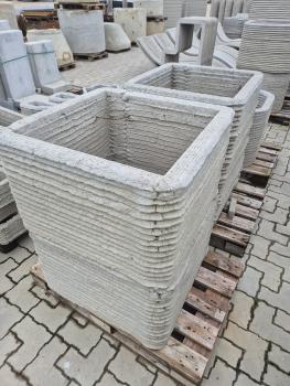 Pflanztopf "Shania" eckig (B-Ware)